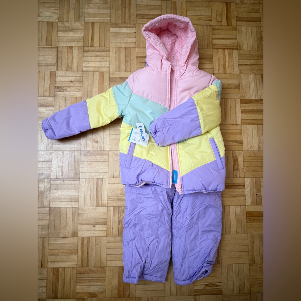 carters girl snowsuit